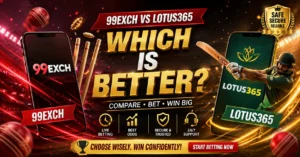 99exch vs Lotus365 – Which is Better