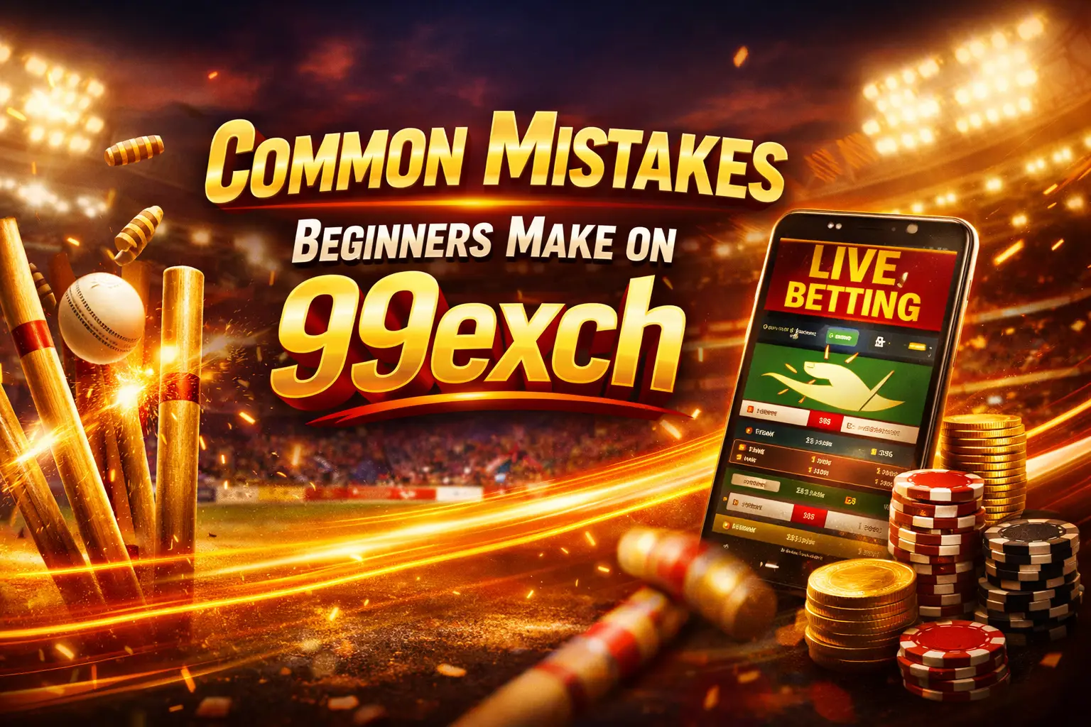 Read more about the article Common Mistakes Beginners Make on 99exch