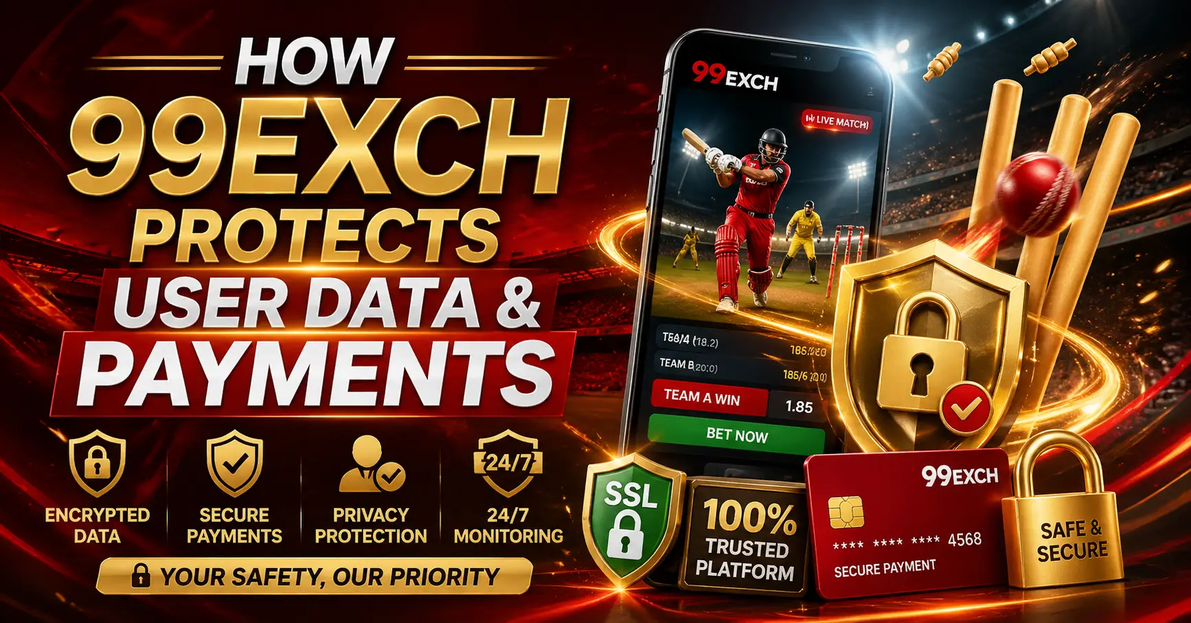 How 99exch Protects User Data & Payments
